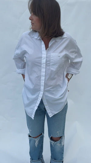 Riv Shirt, <i>white poplin</i>