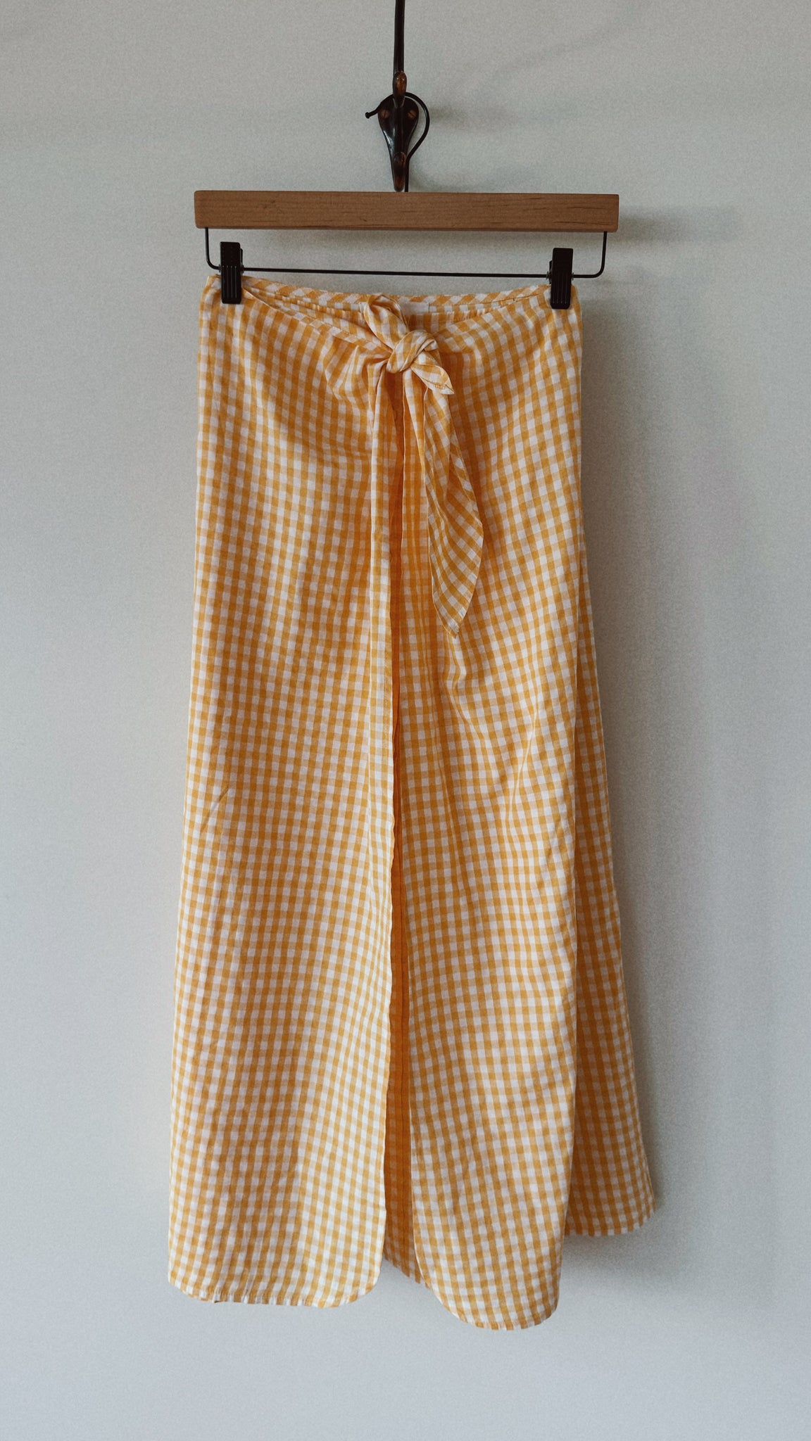 Kyoto skirt, <i>yellow gingham</i>
